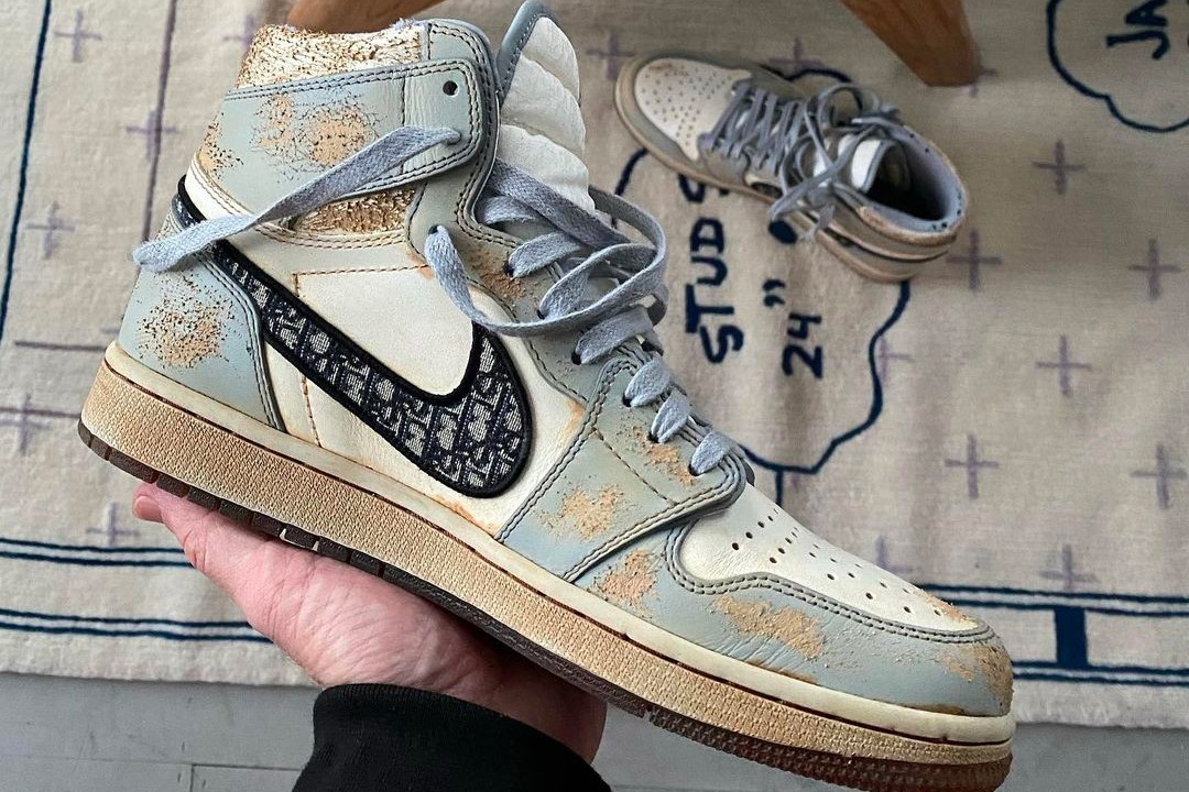 Daniel Arsham Bikin Dior x Air Jordan 1 High Lusuh!